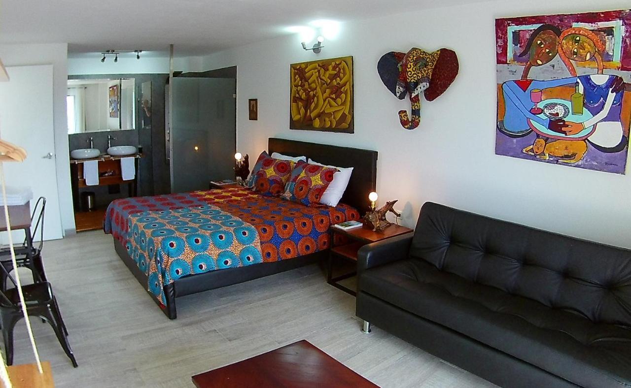 Casa Azul La Garrucha Hotel Jardín Eksteriør billede