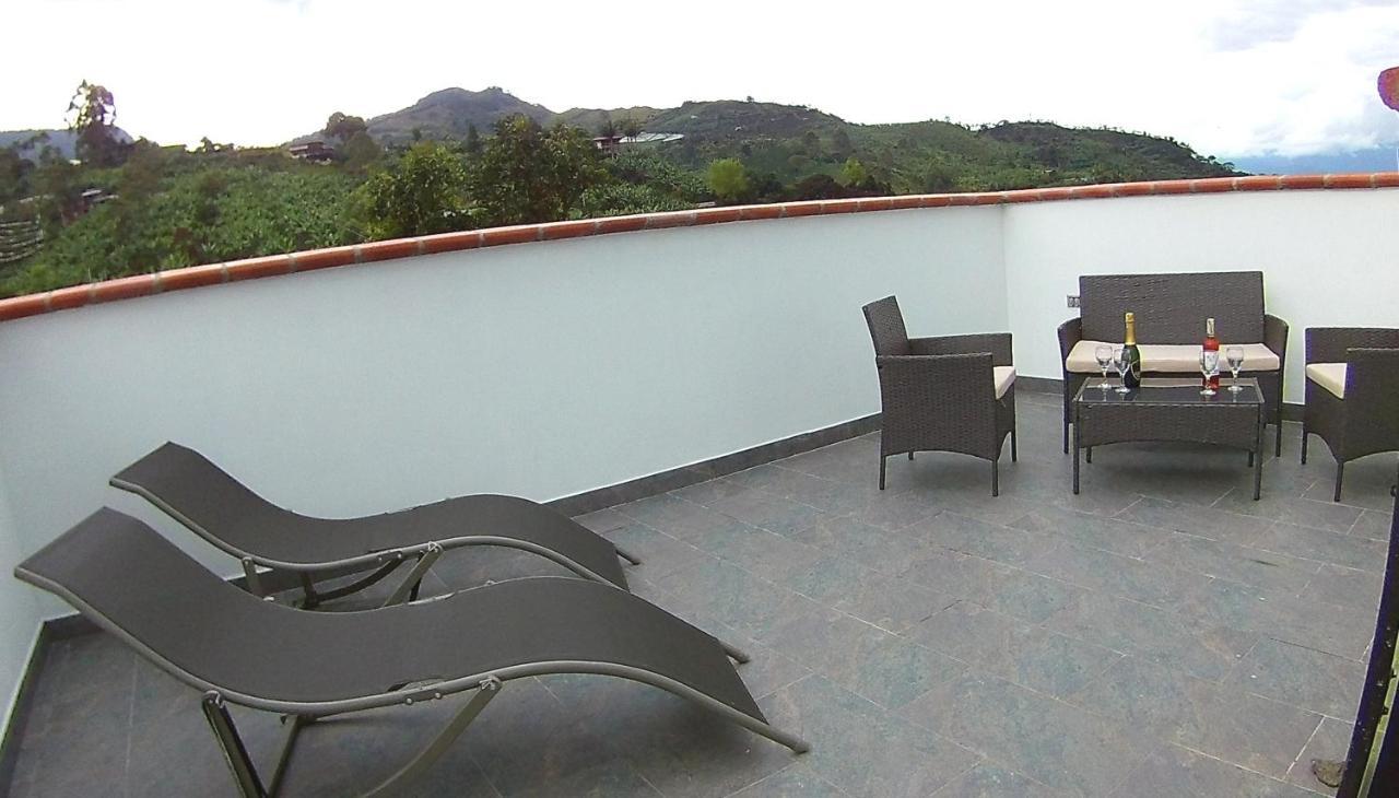 Casa Azul La Garrucha Hotel Jardín Eksteriør billede