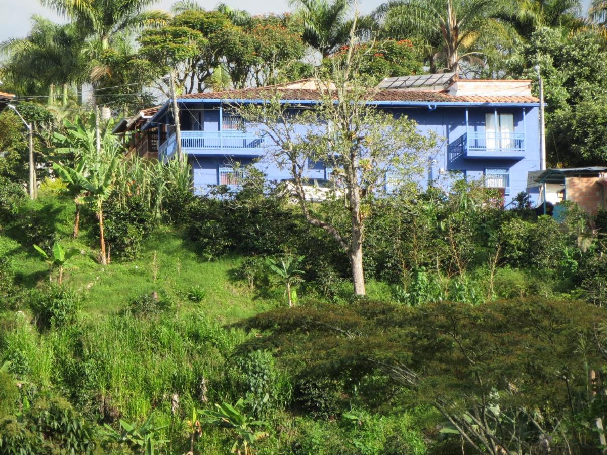 Casa Azul La Garrucha Hotel Jardín Eksteriør billede